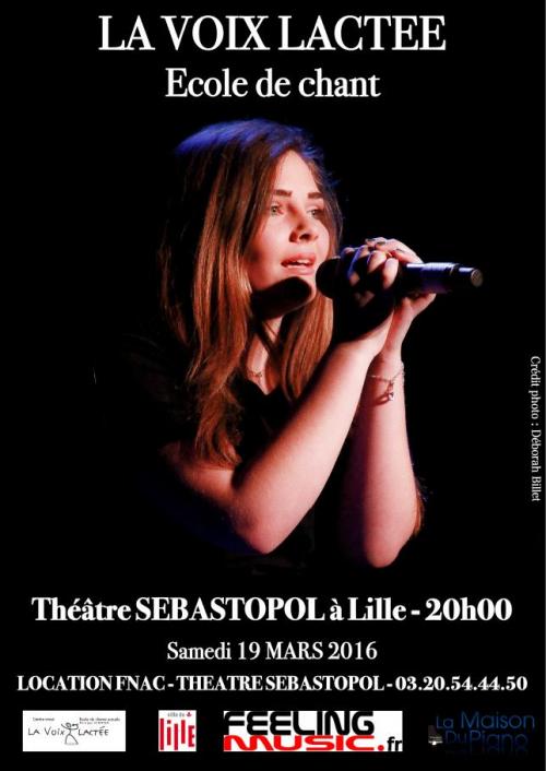 Gala de l’école de chant La Voix Lactée